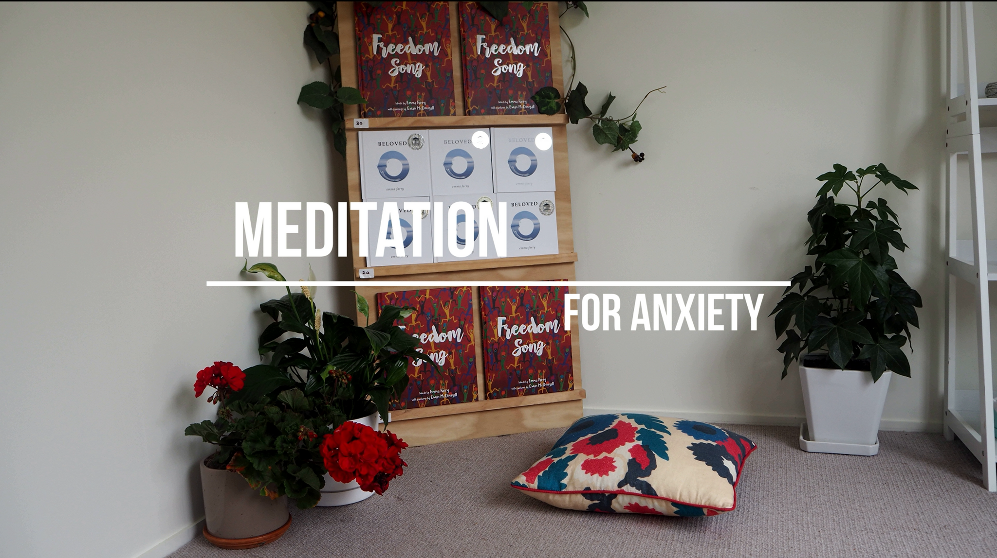 Guided meditation for anxiety